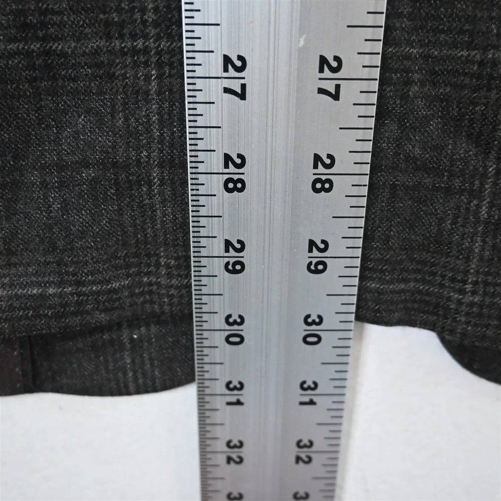 Joseph Abboud 42R Brown Flannel Reda 110s Wool Mens Blazer Jacket‎ Sport Coat